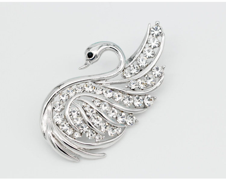 Broche femme en Zircon diamant - Ref 1171101 Image 7