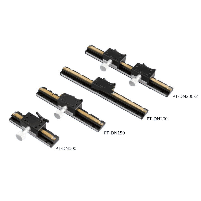PT - DN100 Manual Transfer Stand X - axis Oaktail Disposal Stand gear - gear - gear - gear displacement