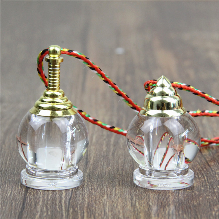 Tie Edge Acrylic Transparent Gaucu Boxerita Lenght Pendant Pendant Pendant Hollow can open Bag Bottle Sheriko