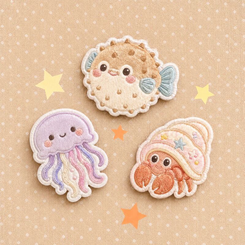 Original New Cute Bangs Stickers, Hair Clips, Magic Stickers, Jellyfish, Pufferfish, Hermit Crab Cartoon, Traceless Spring New Style Original New Cute Bangs Stickers, Hair Clips, Magic Stickers, Jellyfish, Pufferfish, Hermit Crab Cartoon, Traceless Spring New Style