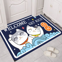 Cartoon Floor Mats Door-to-door Rug Doormat Doormat home Bathroom Toilet Absorbent Anti Slip Mat Sub Ground Mat