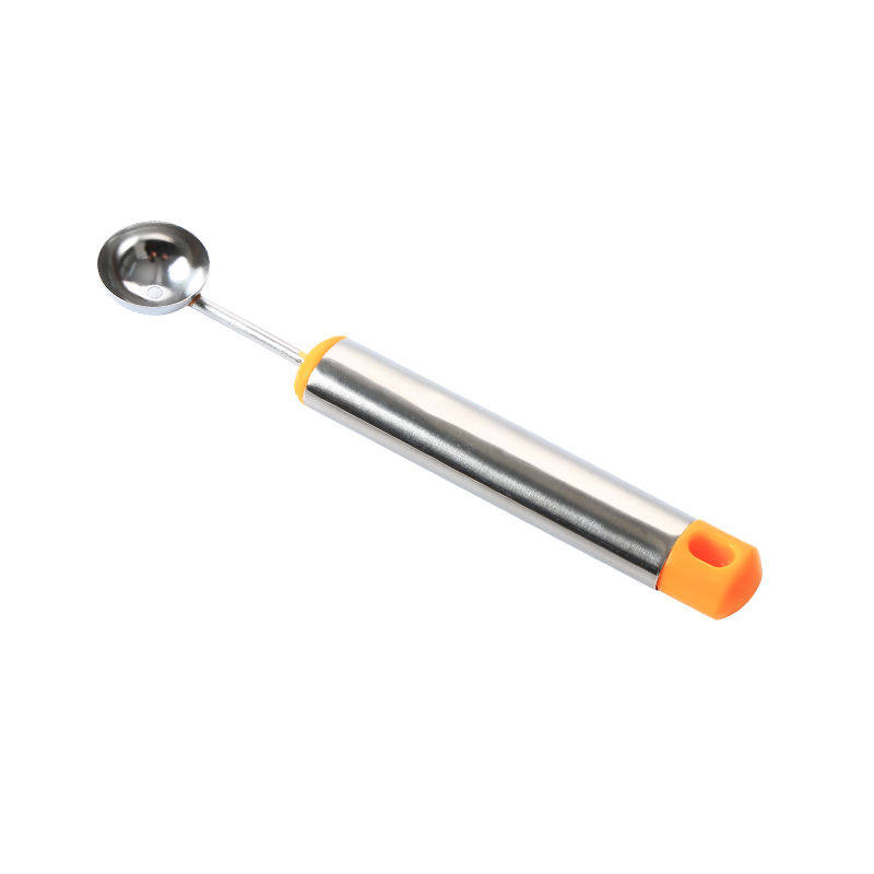 Send fruit fork stainless steel watermelon digger fruit cutter ice cream digging ball scoop multifunctional fruit digging spoon carving