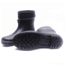2021 Outer Single Mens Fashion Joker Mens Short Low Rubber Shoes Rubber Rain Shoes Overshoes Water Shoes