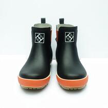 Outer single fashion short light couples short rain shoes short help rubber shoes students flat rubber shoes