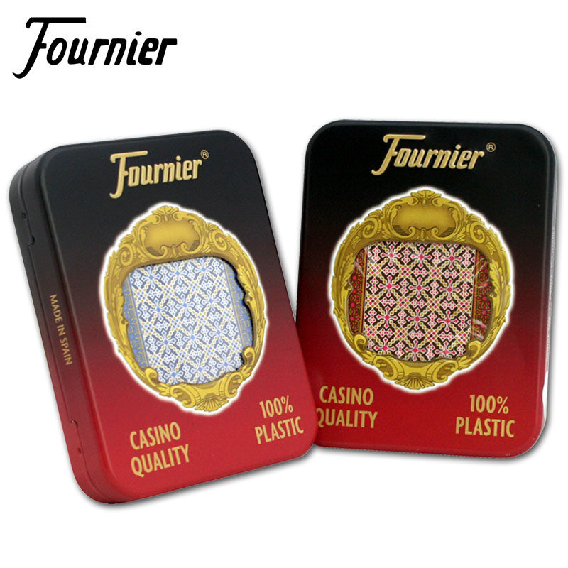 Imported Spanish Fournier poker plastic frosted PVC frosted plastic card boutique poker S210