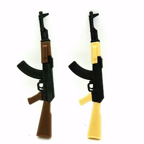 Eating chicken Jedi survival AK47 assembled rifle assembly eraser CFCS toy rubber Primary School students creative stationery