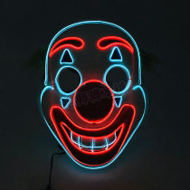 DC Clown Glowing Mask Movie JOKER Perimeter Satire To Blame for Latex Silicone Star Face Headgear