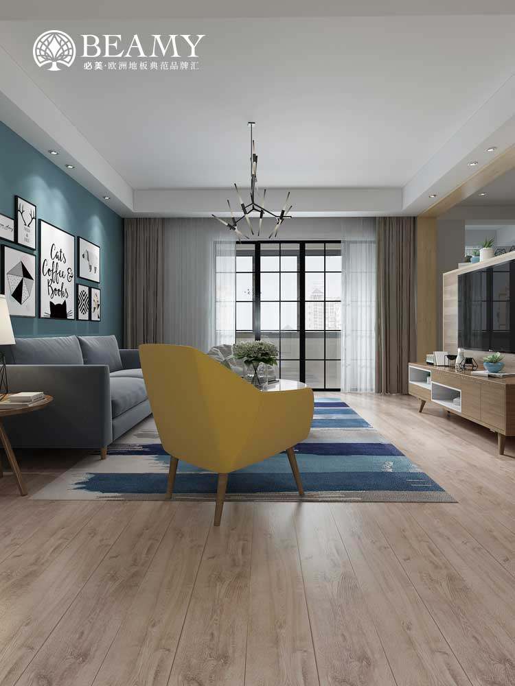 BME flooring Germany imports composite wood flooring household environmental protection classic 6465 gray oak manufacturers direct selling