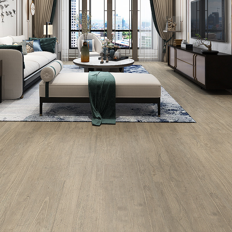 BMM flooring Germany imports reinforce composite floor household pavement waterproof and environmental warm gray 6185