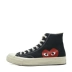 Blue Ribbon CDG x Converse Converse 1970S Tên chung Kawakubo Giày vải Blu-ray 150204c giày thể thao sneaker Plimsolls