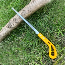 Mini woodworking saw chicken tail saw forest gardening logging flowering branch fast household outdoor hand saw tree artifact