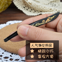 Automatic eyebrow clip Eyebrow clip Eyebrow pliers Stainless steel beard plucking clip tweezers Beard eyebrow clipper Eyebrow pliers