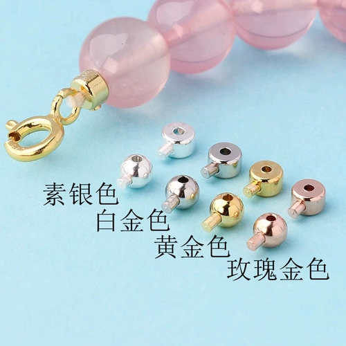 Ожерелье и браслет, стальная проволка, шелковые нитки с бусинами, застежка, аксессуар, серебро 925 пробы, функция геолокации, фиксаторы в комплекте