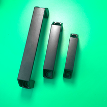 LS522 aluminum alloy square handle ABS thickened nylon handle Machine cabinet door handle hole distance 90 120