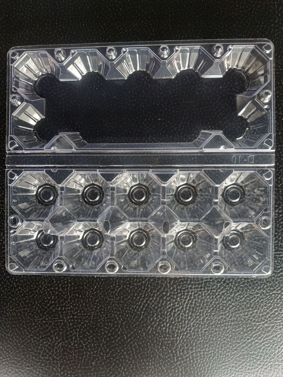 10 thickened large egg egg egg egg packaging box plastic egg bucket shock - proof manufacturer direct sales