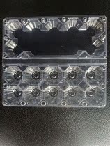 10 thick large foreign eggs fresh duck egg salted egg egg packaging box plastic egg tray shockproof factory direct sales