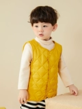 Детский флисовый демисезонный жилет, майка топ, милый удерживающий тепло зимний пуховик для мальчиков, в западном стиле