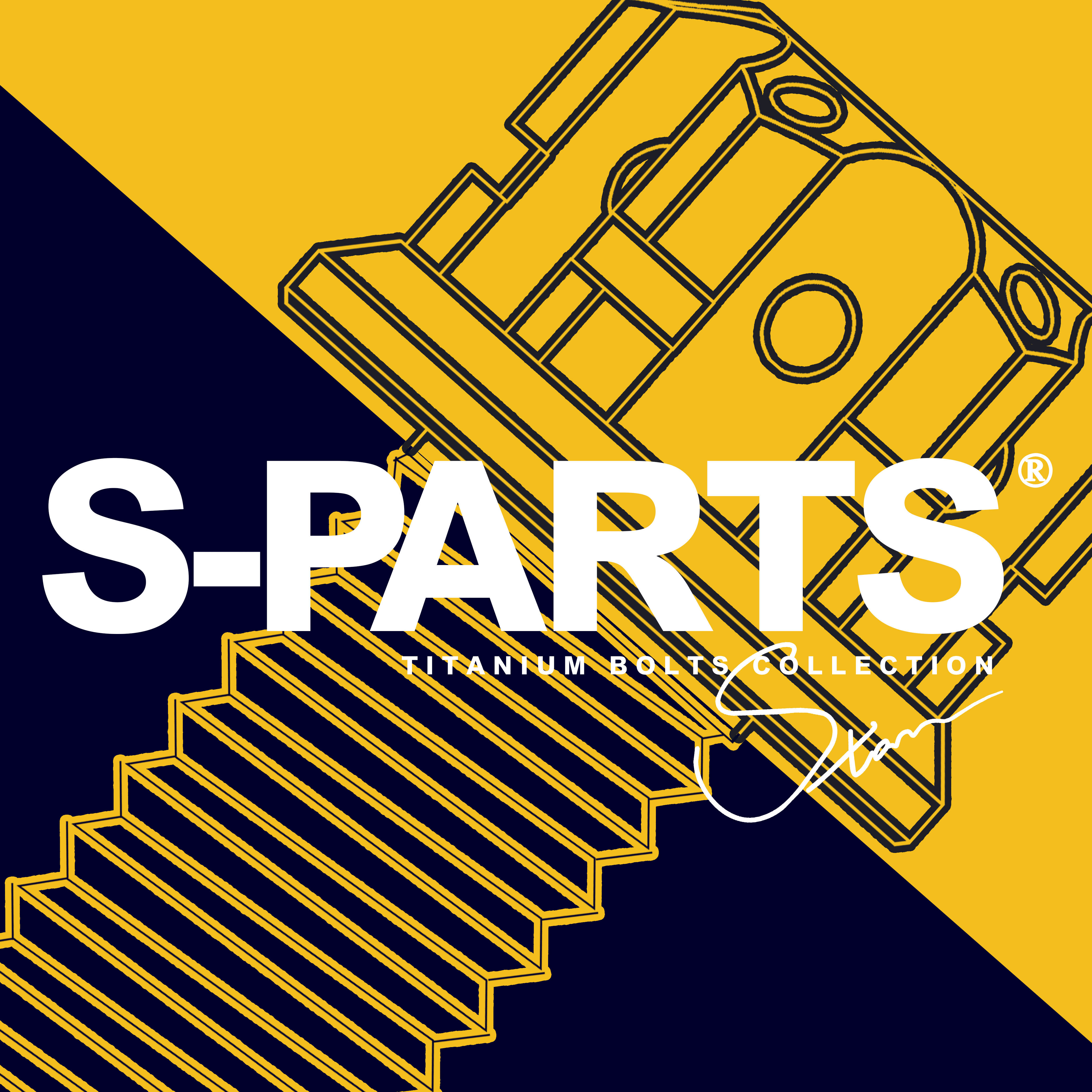 SPARTS MOTO钛合金的LOGO