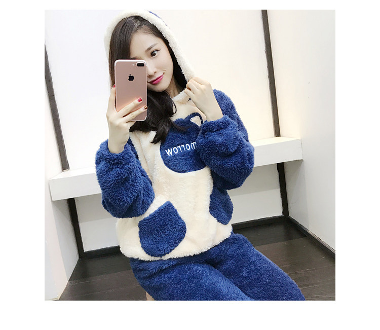 Pyjama pour femme à manches longues - Ref 2995610 Image 29