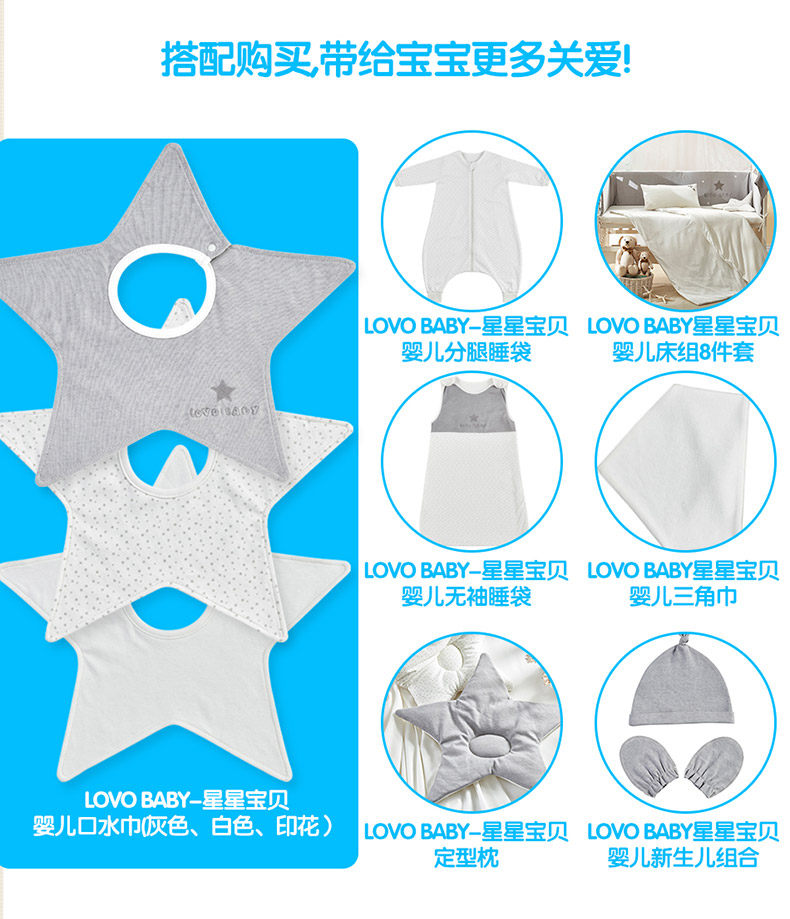[lovo-baby-星星宝贝婴儿口水巾(灰色、白色、印花）-叶曹娟（质保和法务已审核）_12.jpg]