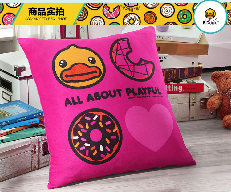 小黄鸭靠垫-甜蜜时光_02