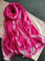 Air-conditioned shawl women ring velvet wool scarf thin sunscreen shawl diamond long solid color long scarf