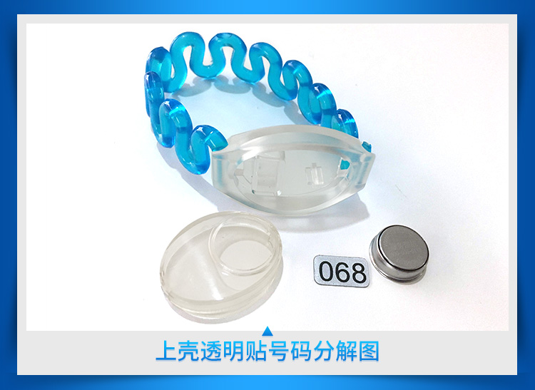 Xông hơi khóa tay thẻ phòng tắm chìa khóa vòng đeo tay TM thẻ cảm biến điện tử khóa số thẻ tắm chìa khóa vòng đeo tay - Vòng đeo tay Clasp vòng huyết long