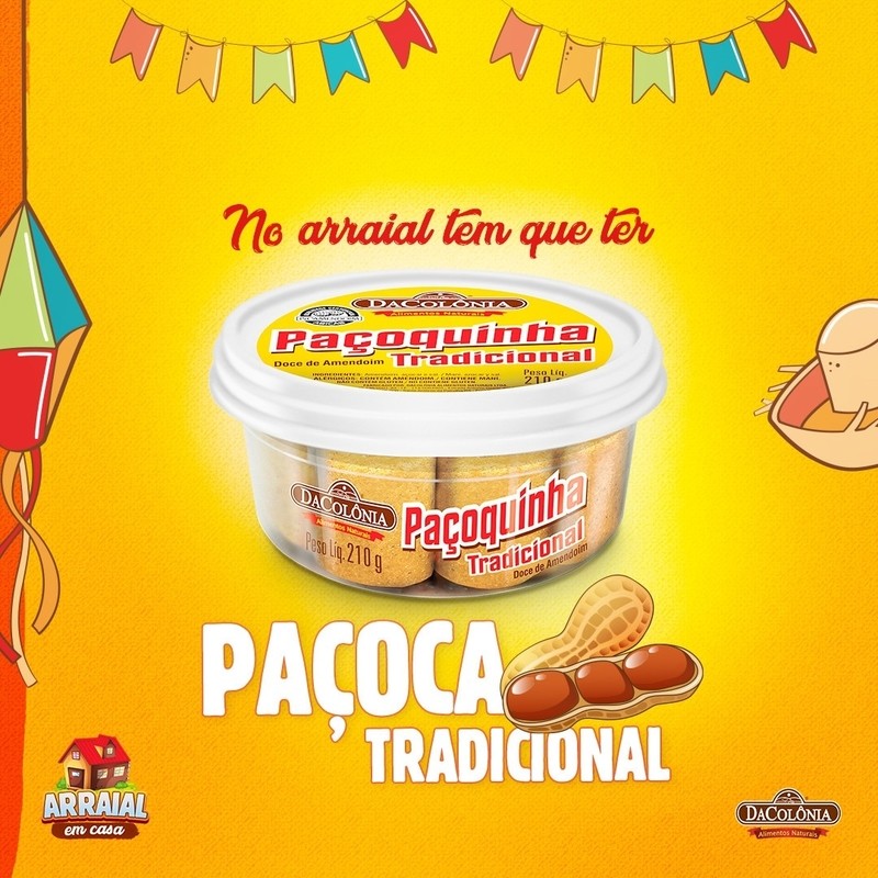 Pacoca Brazil Traditional Taste Peanut Ghee Handmade Peanut Ghee Candy Pastry Snack Snack Snack Snack Snack Snack Snack Snack