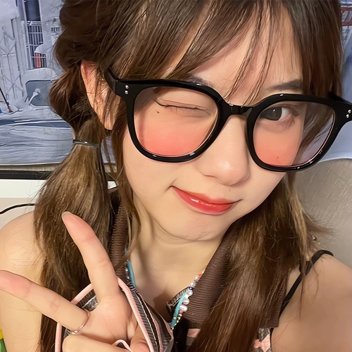 Румянистые очки Pure Desire для женщин в черной оправе без макияжа, в комплект входят очки для макияжа и утягивающие оправы для очков, которые можно сочетать с солнцезащитными очками для близорукости