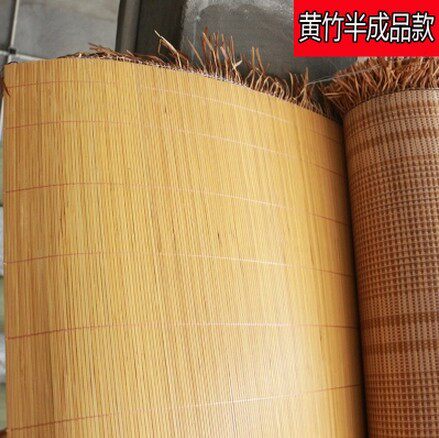 Double-sided mats semi-finished fine green mats for home decoration and decoration Wall-mounted bamboo mats wallpaper mats for mats