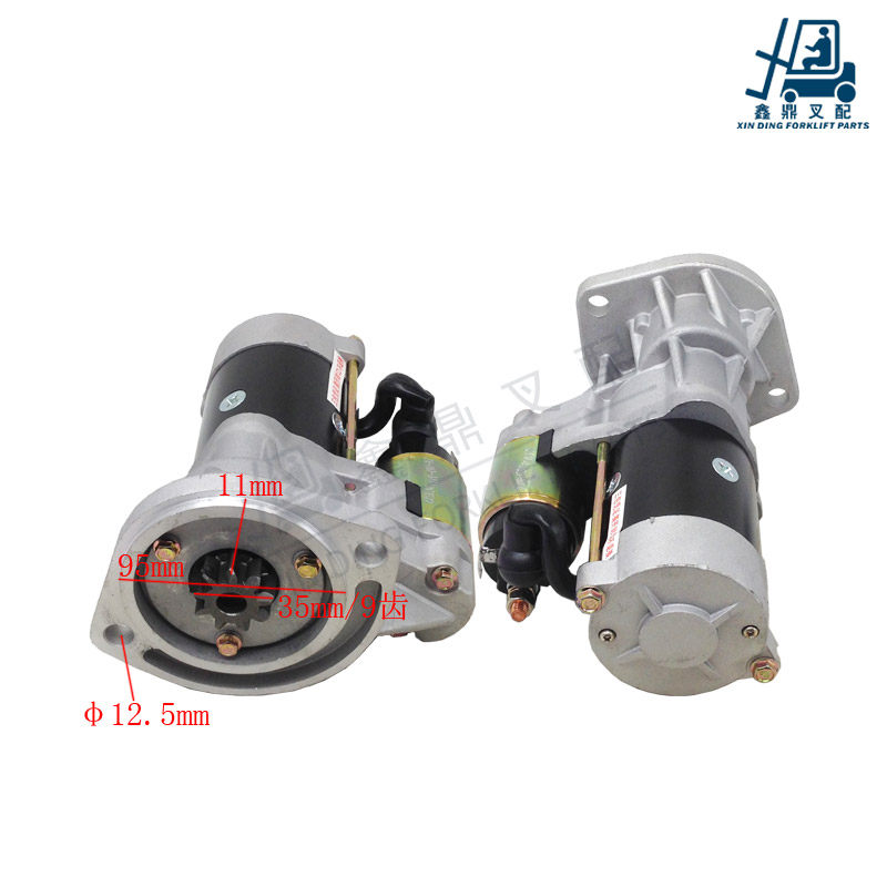 Dachai 498 engine accessories are suitable for Heli TCM Hangzhou CA498 starter motor deceleration starter 9 teeth
