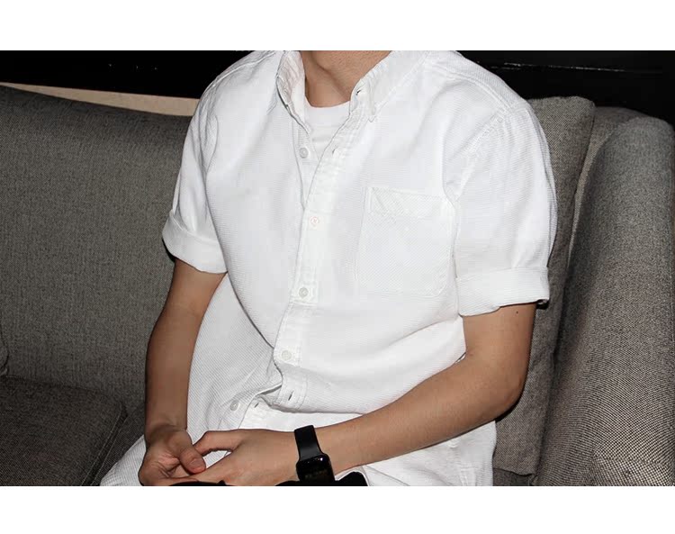 Mùa hè 2018 thiết kế mới đơn giản nền tảng cơ bản màu cotton hoang dã cổ tròn tay áo ngắn tay nam mơ mộng áo thun nam polo