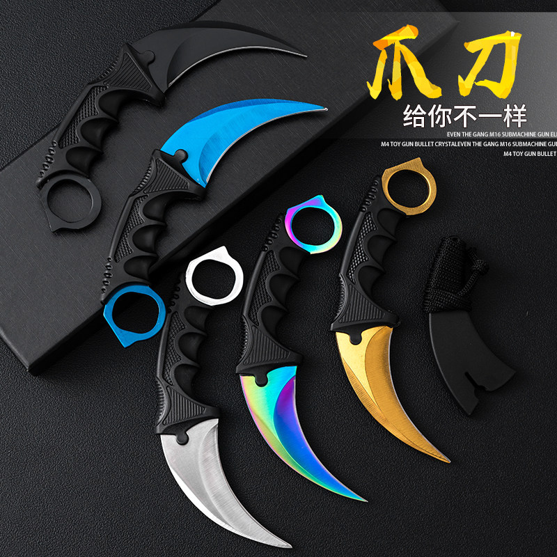 csgo karambit claw knife metal replica game accurate prop toy & collectible csgo karambit claw knife metal replica game accurate prop toy & collectible