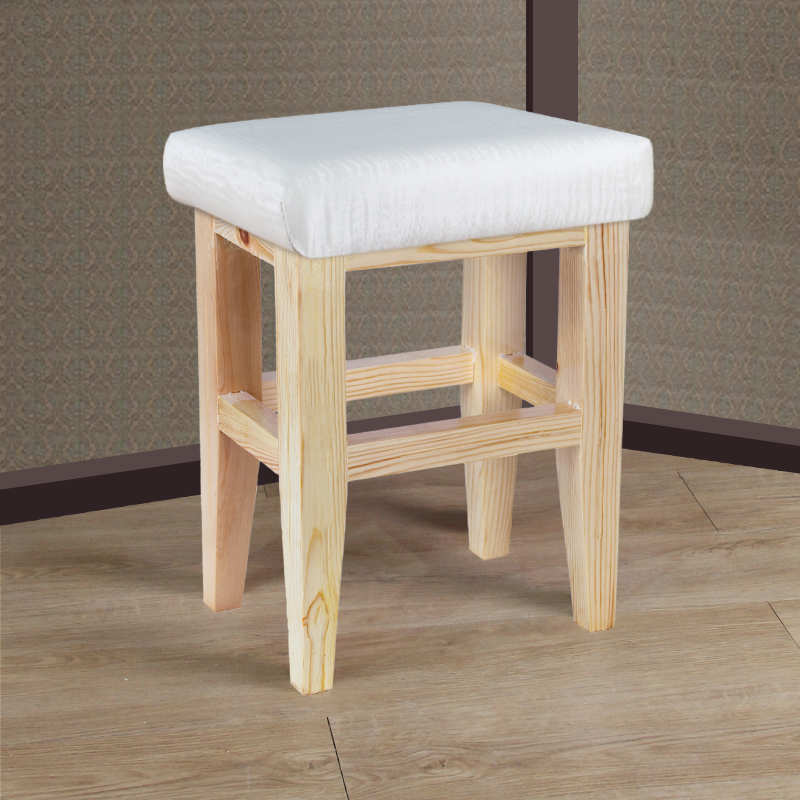 Sales promotion manufacturer direct beauty stool big bench master bench technician bench solid wood bench high wooden bench low price