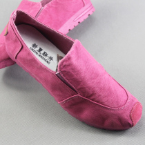 2022 new old Beijing cloth shoes womens single shoes denim cloth sails cloth shoes casual fashion low help comfort women shoes tide
