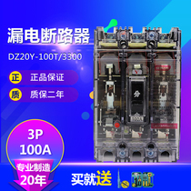 DZ20Y-100 3300 transparent case circuit breaker Molded Case Circuit breaker 380V large air switch 250A3P