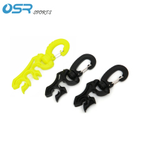 Spare two-stage head buckle BC low pressure pipe clip Low pressure pipe fixing hook Diving accessories