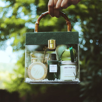 High-end portable acrylic wedding with hand ceremony female bridesmaid wedding girlfriends return practical high-setting Net red gift box empty