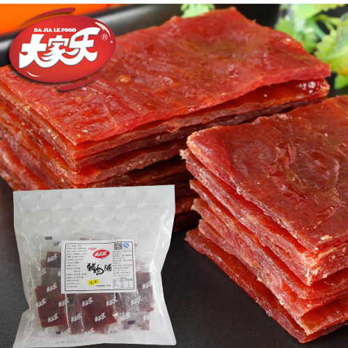 Laizhou Da Le Pork Dried Meat Dried Original Meat Dried 200g Pork Dried Snack Jingjiang Pork Dried