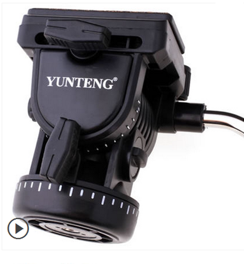 Yunten 950 tripod head single foot frame tripod hydraulic damping single eye professional camera slide rail track camera special