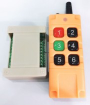 12v 24v Volt six-way wireless remote control switch multi-way transceiver module learning 6-way long distance controller