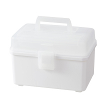  Liangfeng shallow printing family medicine household box Childrens medicine storage box Medical box First aid box portable large capacity