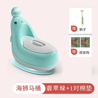 Изумрудная зеленая подушка, щетка, 1 пары