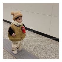 xxxxkids Korean Childrens Fashion Winter Han Short Short Mother Soft Cotton Nail Boys and Girls Vest