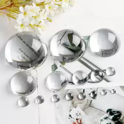 Transparent glass ball half bead crystal hemisphere 40 50 60 70 80 90 100 120 150mm can be customized