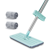 Hands Free Wash Squeeze Mop with 2 Microfiber Pads 360 Cross Border