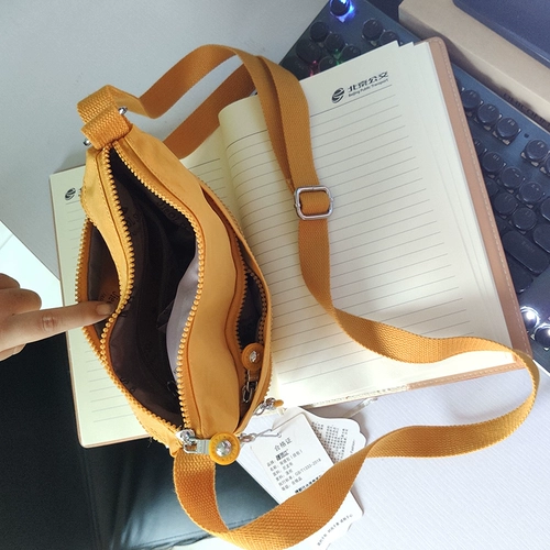 Маленькая сумка на одно плечо, легкая и тонкая универсальная сумка через плечо, маленький нейлоновый рюкзак