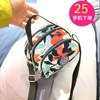Túi đựng điện thoại di động Túi xách nữ 2018 mới thủy triều mini túi vải túi đơn giản đeo chéo hoang dã túi đựng điện thoại bằng vải