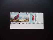 2007 Mother Nature Protection Animals Black Head Pheasant Printed Tax Bill 5 Yuan New with Right Angle Side Edge Paper Random
