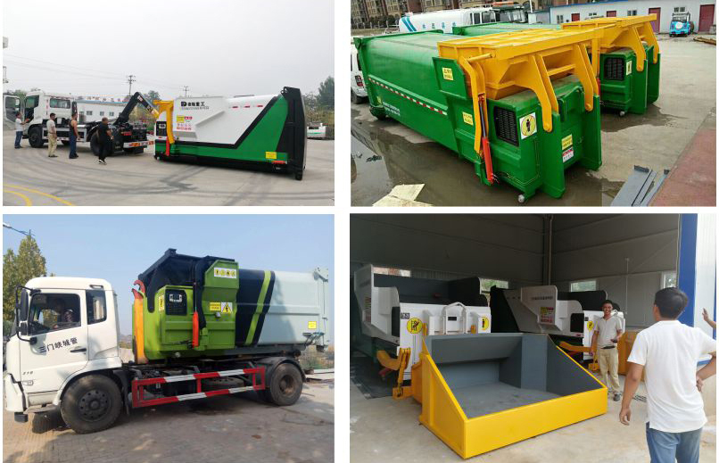 移動式垃圾壓縮機-一體式垃圾轉(zhuǎn)運站-垃圾壓縮機一體機